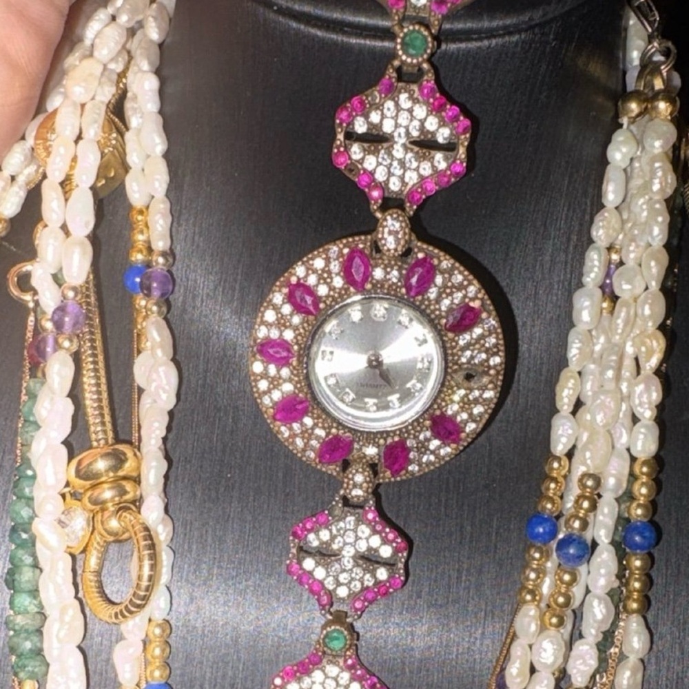 This is Only for the watche ask for other Multi-Strand Pearl and Gemstone